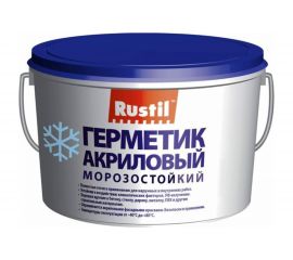 Акриловый герметик Рустил Акрил 7 кг, белый 61457270 