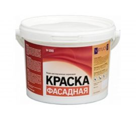 Краска VIRTUOSO V-100 А фасадная 14кг Супербелая морозостойкая 586352 