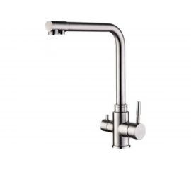 Смеситель для кухни LEDEME L4355-3 с выходом для питьевой воды 97927 