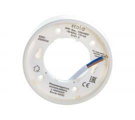 Накладной светильник Ecola GX53 DGX5318 Легкий Белый /светильник/ 18x83 FW53FFECD 