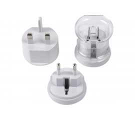 Универсальный адаптер для розеток Red Line UCA-2 3 в 1 ( EU/US/CN/UK/AU), белый УТ000026393 