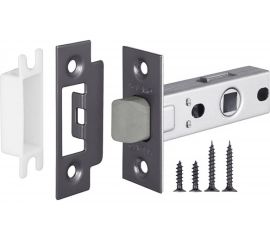 Врезная защелка Fuaro PLASTIC P12-45-25 GR графит 37513 