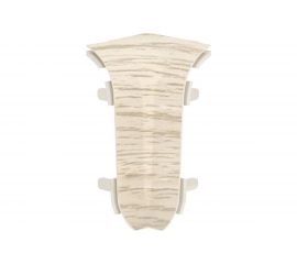 Угол внутренний для плинтуса Волшебная палочка ПВХ 58 мм, 2 шт, цвет 5814 УТ000072804 