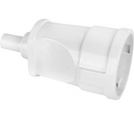 Разборная розетка Volsten Sb1-M11 16А белая без заземления 1 гнездо Модель РА16-001 14445 