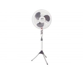 Напольный вентилятор ERGOLUX серый с белым, 16 дюймов ELX-FS02-C31 13427 