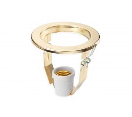 Точечный светильник Светкомплект E27х60Вт золото R80.G 