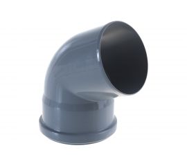 Канализационный отвод RTP 110 мм, 67 градусов, серый 16356 