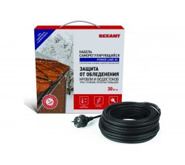 Греющий саморегулирующийся кабель Rexant POWER Line 30SRL-2CR 4M 4м/120Вт 51-0651 