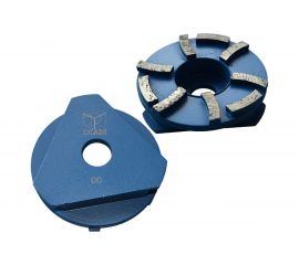 Фреза алмазная торцевая СМ95 Премиум №00, с переходником DIAM 110525 