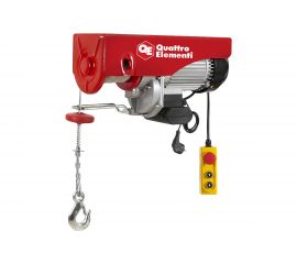Электрическая таль QUATTRO ELEMENTI TL-1000 1600 Вт, 500/1000 кг, трос 12 м, блок полиспаст в компл. 793-701 