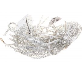 Гирлянда Neon-Night АЙСИКЛ бахрома, 1.8х0.5м, прозрачный ПВХ, 48 LED СИНИЕ IP20 255-013 