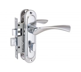 Врезной замок Стандарт с/руч 103/50B вертушка CP хром 4 849 