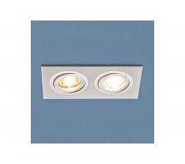 Встраиваемый светильник Elektrostandard 1051 2 WH белый a035244 