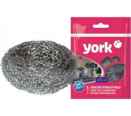 Спиральная губка YORK МЕГА из нержавеющей стали 002030 