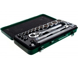 Комплект 12-гранных головок 10-32мм, 17шт Hans 4618-2M 