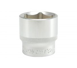 Головка торцевая короткая (32 мм; CrV; 1/2DR) YATO YT-1220 