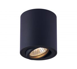 Накладной поворотный светильник FERON под лампу, спот ИПО, ML179 MR16 35W, 220V, GU10, черный 41470 