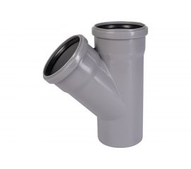 Канализационный тройник Ostendorf 45 градусов, 110х75 115210 