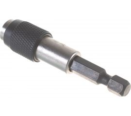 Держатель вставок бит 1/4", фиксатор, для шуруповерта KING TONY 752-60 
