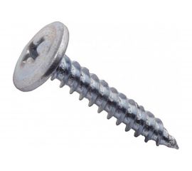 Саморезы ВИРТУОЗ 4,2х32 мм полусферическая головка с прессшайбой, острый 25 шт 02242 