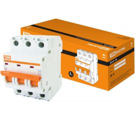 Автоматический выключатель TDM ВА47-29 3Р 63А 4.5кА D SQ0206-0179 