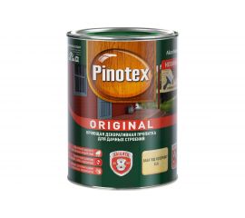 Декоративная пропитка PINOTEX ORIGINAL кроющая с добавлением воска, база под колеровку CLR 0,84л 5279195 
