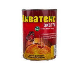 Защитно-декоративное покрытие для древесины Акватекс Экстра сосна 0.8 л 13860 