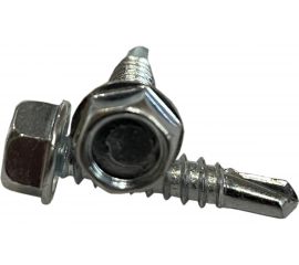 Саморез ZAMETAL 3,5х9,5 со сверлом и шестигранн. головкой DIN 7504K, оц., 1000 шт ZA081269 