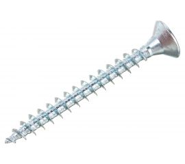 Потайной универсальный шуруп Метизный двор 4,5x40, оцинкованный, 200 шт. 4690441022356 