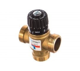 Термостатический смесительный клапан STOUT 1 SVM-0120-256025 