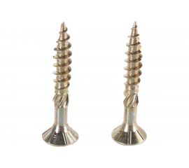 Шуруп Rusconnect CS 05035 с/нарез. д/дерева, потай, 5х35, 200 шт. Желтый цинк 310502 