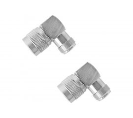 Переходник VEGATEL N-тип male-female угловой R04976 