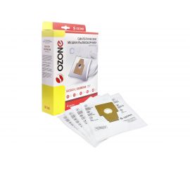 Мешки-пылесборники синтетические для пылесосов BOSCH (4 шт.) OZONE M-06 