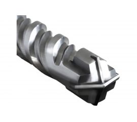 Квадробур с двойной спиралью по бетону (10x260 мм; SDS+) Elitech 1820.084100 