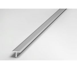 Порог прямой алюминиевый ЛУКА (13 мм, 2,7 м, анодированный, Серебро) УТ000039387 
