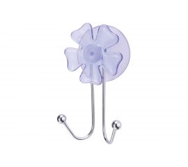 Двойной крючок Рыжий кот на присоске W2082G Цветок 311461 