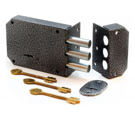 Накладной замок Симеко ЗН-3х3 2445 