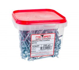 Саморез Госкреп ШСММ прессшайба, сверло, 4,2х57 250 шт 1-0016140 