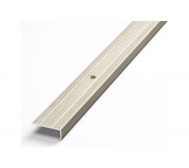 Порог угловой алюминиевый декоративный (24х10 мм, 1,8 м, Клен беленый) ЛУКА УТ000005543 
