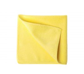 Салфетка HQ Profiline, 30 х 40 см, для глянцевых поверхностей, микроволоконная, желтая, 73609 