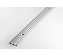 Порог прямой алюминиевый (25 мм, 1,8 м, анодированный, Серебро) ЛУКА 00000002295 