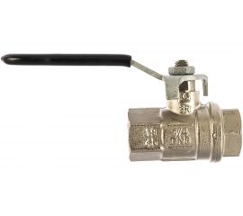 Шаровой кран RUB 1/4 DN8 PN65, ВР-ВР, серия BRESCIA S.33, промышленный, ручка S33B00 