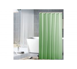 Штора для ванной Рыжий кот 180х180см зеленая 005748 