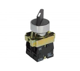 Переключатель IEK LAY5-BJ25 2 положения, I-0, длинная ручка, ИЭК BSW70-BJ-2-K02 