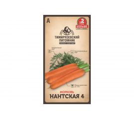 Семена Тимирязевский питомник морковь Нантская 4 4 г 4630035660205 