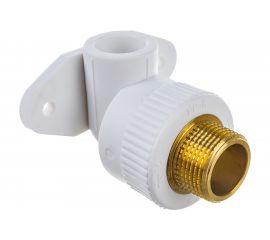 Водорозетка Blue Ocean с наружной резьбой - 20x3/4 PPRF/ET90E-1(W)-20x3/4" 