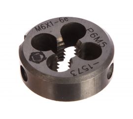 Плашка М 6 х1 Р6М5 6е ТМ Туламаш 143215 