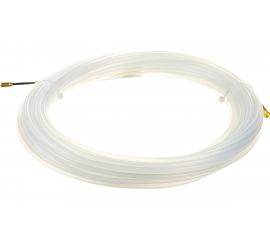 Нейлоновая кабельная протяжка TDM НКП диаметр 3мм длина 20м с наконечниками, белая SQ0590-0004 