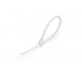 Нейлоновые стяжки FORTISFLEX КСШ 150 белый 100 штук 55817 