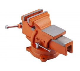 Слесарные поворотные тиски AV Steel сталь 100мм AV-940004 